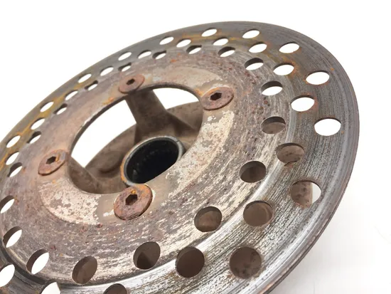 Front Wheel Hub with Rotor B 2009 Yamaha Rhino 700 YXR700F 4x4 FI 3104 x