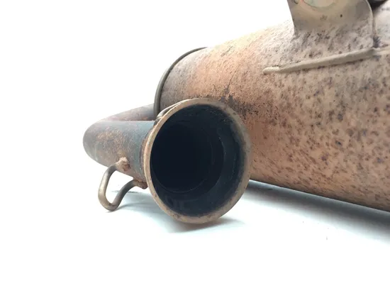 Exhaust Pipe Muffler 2009 Yamaha Rhino 700 YXR700F 4x4 FI 3104