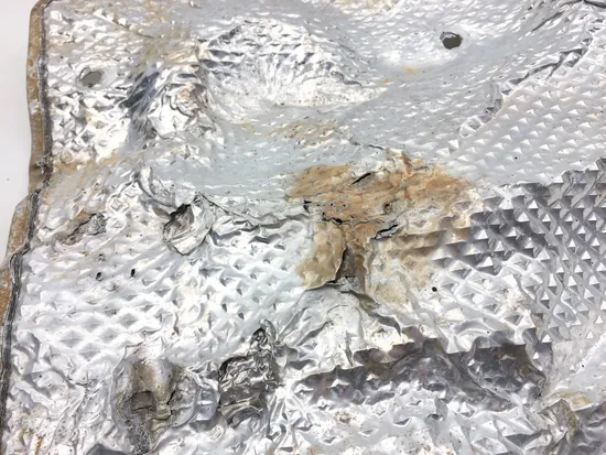 Exhaust Muffler Heat Shield 2016 Polaris RZR XP Turbo EPS 3094 x