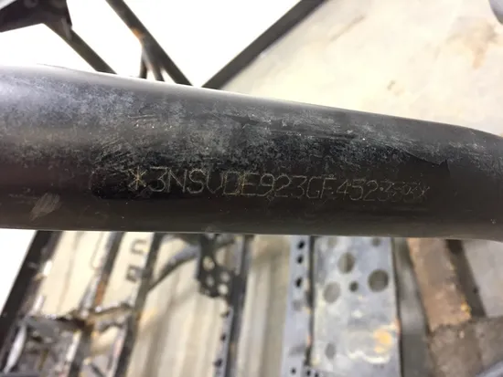 Frame Chassis CLN Ready To Go 2016 Polaris RZR XP Turbo EPS 3094 x