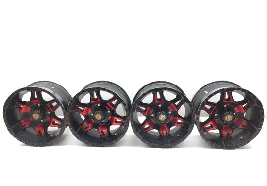 HD Alloy 14 Front Rear Wheel Set 2017 Yamaha YXZ1000R SS 3046 1