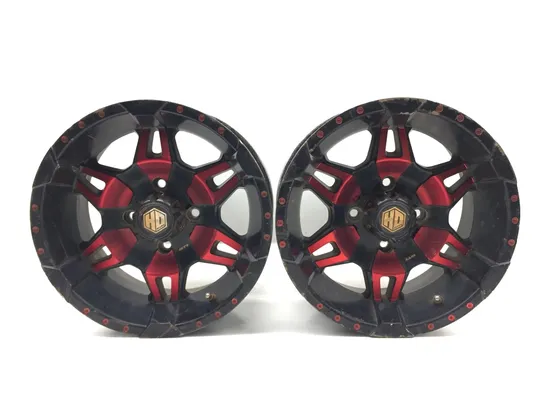 HD Alloy 14 Front Rear Wheel Set 2017 Yamaha YXZ1000R SS 3046 7