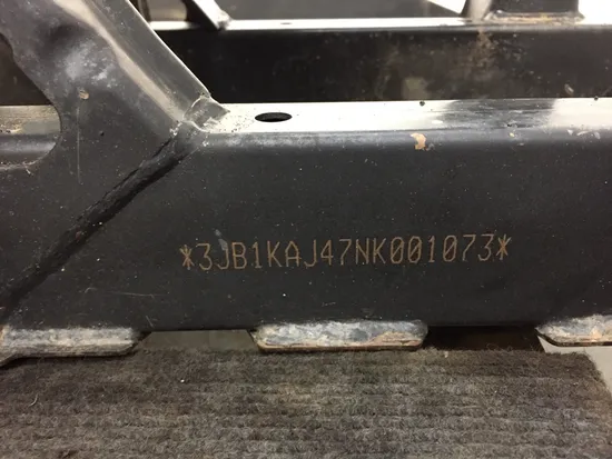 Frame Chassis 2022 Can-Am Commander 700 4x4 XT 3106