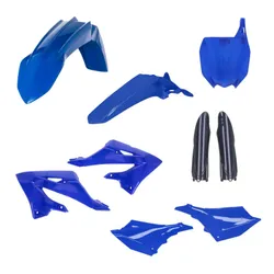 Acerbis Complete Plastic Fender Body Kit Blue Black
