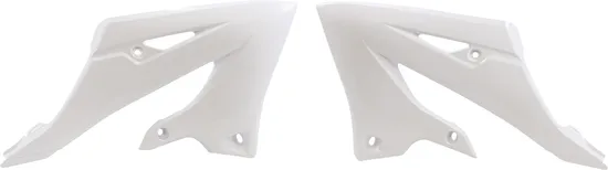 Acerbis Left Right Radiator Shrouds White