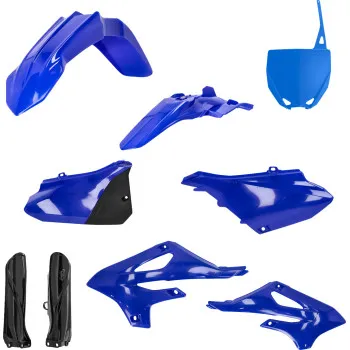 Acerbis Complete Plastic Fender Body Kit Blue Black