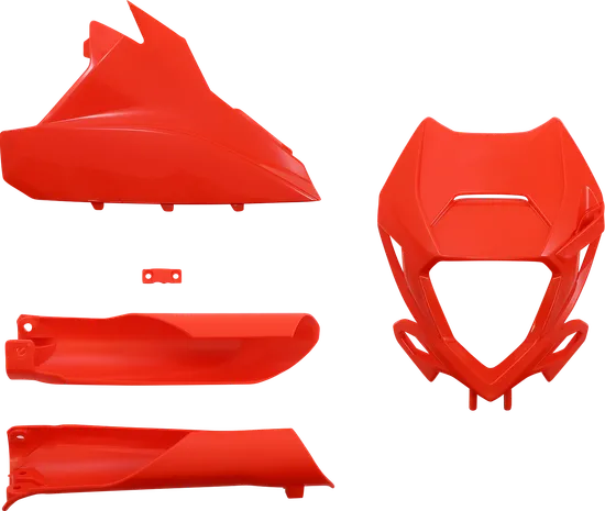 Acerbis Complete Plastic Fender Body Kit OE Red