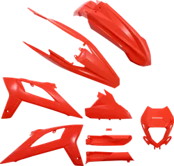 Acerbis Complete Plastic Fender Body Kit OE Red
