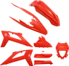 Acerbis Complete Plastic Fender Body Kit OE Red