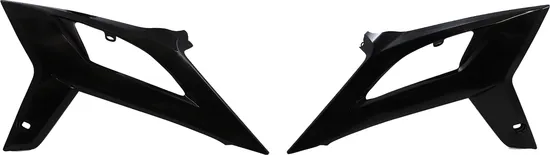 Acerbis Left Right Radiator Shrouds Black