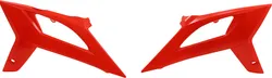 Acerbis Left Right Radiator Shrouds Red