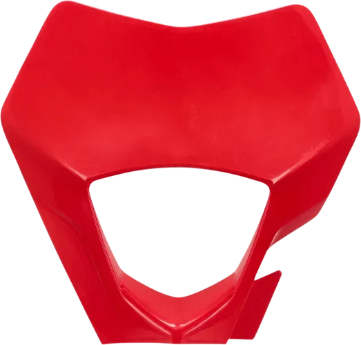 Acerbis Front Headlight Mask Cover Red
