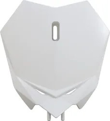 Acerbis White Front Number Plate