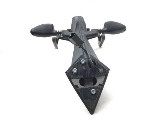 License Plate Holder w Signals 2018 Triumph Street Triple R ABS 3108