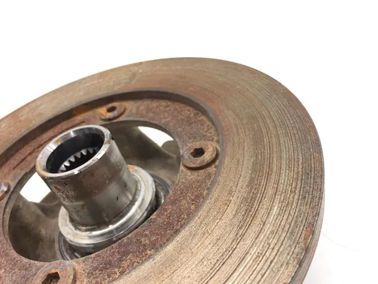 Front Wheel Hub with Rotor B 2017 Honda Pioneer 700 SXS700M2D Deluxe 3105