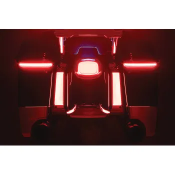 Kuryakyn Red Lens Tracer Rear Saddlebag Brake Turn Light