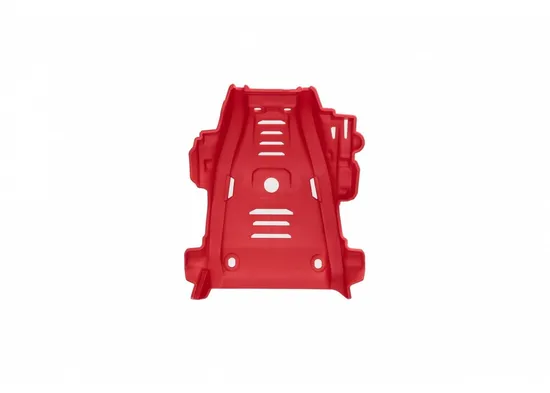 Acerbis Polypropylene Chassis Belly Skid Plate Red