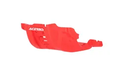 Acerbis Polypropylene Chassis Belly Skid Plate Red