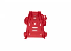 Acerbis Polypropylene Chassis Belly Skid Plate Red
