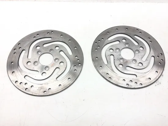 Left Right Front Brake Disc Rotors Set 2001 Harley Electra Glide Ultra EFI 3123