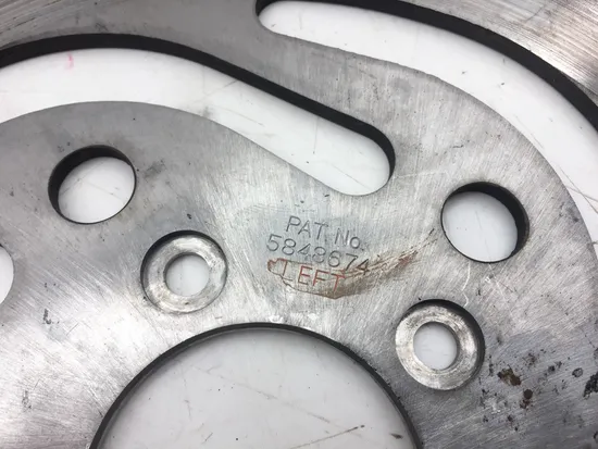 Left Right Front Brake Disc Rotors Set 2001 Harley Electra Glide Ultra EFI 3123 8