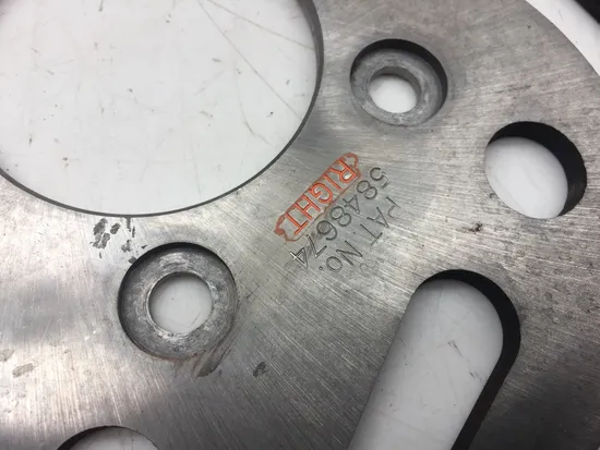 Left Right Front Brake Disc Rotors Set 2001 Harley Electra Glide Ultra EFI 3123 3