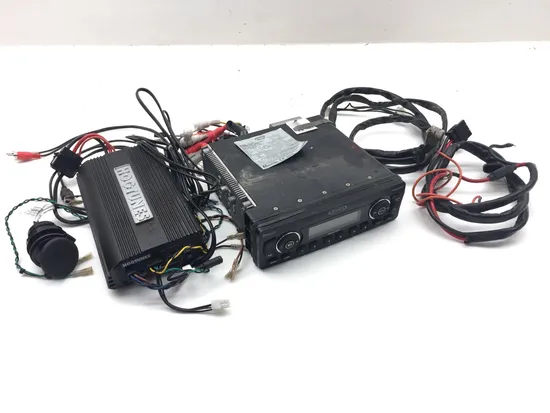 Jensen HD1BT Stereo W Hogtunes Amp 2005 Harley Electra Ultra Classic EFI 3121