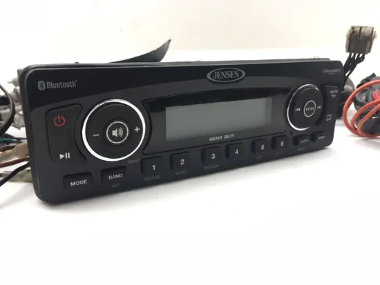 Jensen HD1BT Stereo W Hogtunes Amp 2005 Harley Electra Ultra Classic EFI 3121