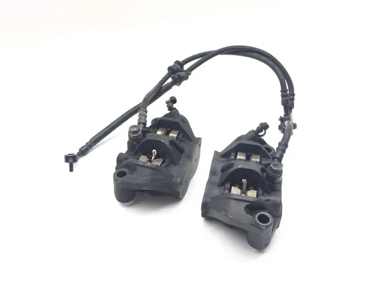 Left Right Front Brake Calipers Pads Set 2012 Honda CBR1000RR 3128