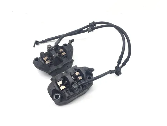 Left Right Front Brake Calipers Pads Set 2012 Honda CBR1000RR 3128