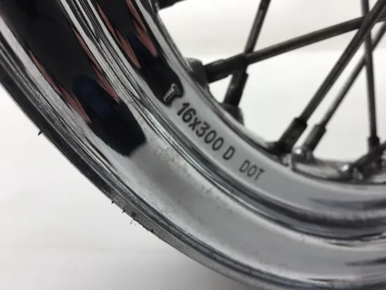 Front Wheel Rim Spoked 2001 Harley-Davidson Electra Glide Classic FLHTC 3126 x