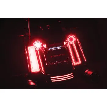 Kuryakyn Red Lens Tracer Filler Panel LED Lights