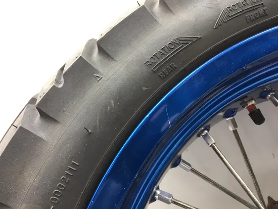 Rear Wheel Rim 2017 Suzuki DRZ400SM 3077