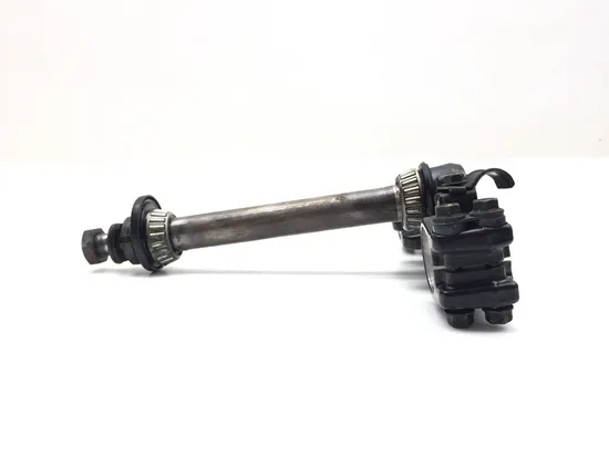Lower Triple Tree Bottom Fork Clamp Shaft 2005 Kawasaki KLR650 3112