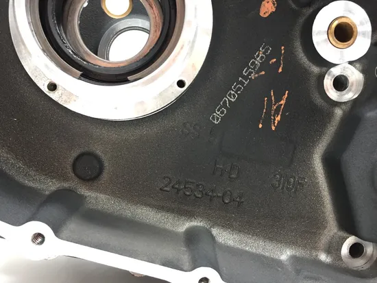 Engine Left Right Center Cases 2005 Harley Sportster 1200 Custom XL1200C 3138 x