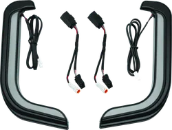 Kuryakyn Satin Black Lens Tracer Lower Fairing Accent Lights