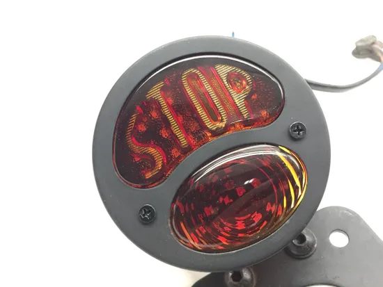 Side Mount License Plate Holder 2005 Harley Sportster 1200 Custom XL1200C 3138 x