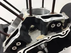 Engine Left Right Center Cases 2005 Harley Sportster 1200 Custom XL1200C 3134 x