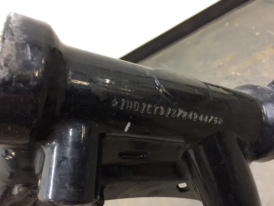 Main Frame Chassis CLN Ready To Go 2007 Harley Sportster 1200 Custom 3132