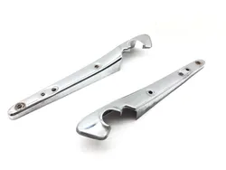 Chrome Frame Covers 2007 Harley-Davidson Sportster 1200 Custom XL1200C 3133 x