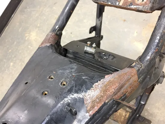 Main Frame Chassis CLN Ready To Go 1993 Harley Electra Glide Classic FLHTC 3115x