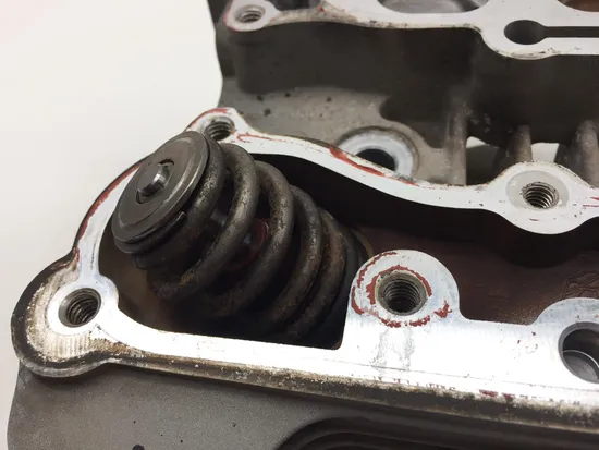 Engine Cylinder Head Complete Front 2007 Harley Softail Standard FXST 3139 x