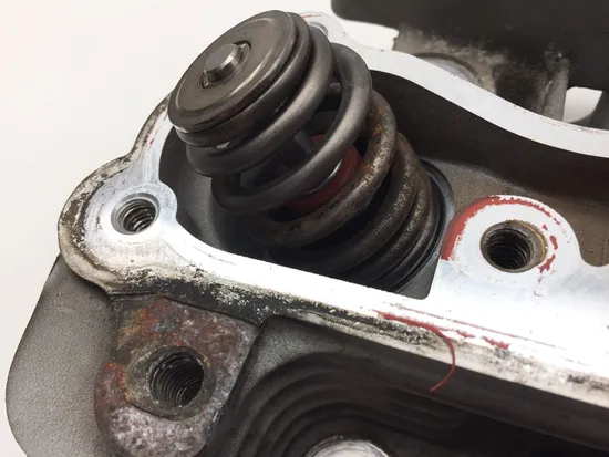 Engine Cylinder Head Complete Rear 2007 Harley Softail Standard FXST 3139 x