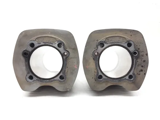 Front Rear Cylinder Jugs w Pistons 2007 Harley Softail Standard FXST 3139