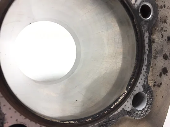 Front Rear Cylinder Jugs w Pistons 2007 Harley Softail Standard FXST 3139