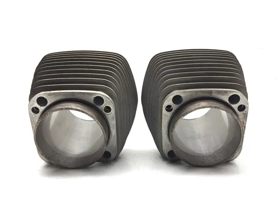 Front Rear Cylinder Jugs w Pistons 2007 Harley Softail Standard FXST 3139