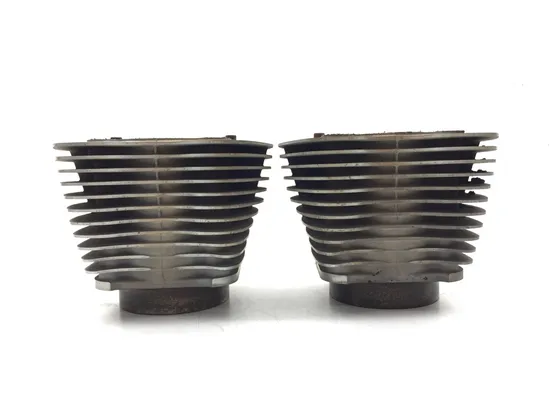 Front Rear Cylinder Jugs w Pistons 2007 Harley Softail Standard FXST 3139