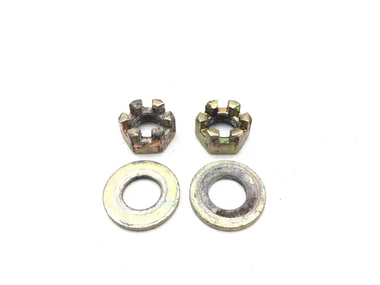 Front Wheel Hub Spindle Castle Nuts 2005 Polaris Sportsman 700 Twin EFI 3143