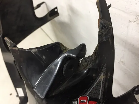 Rear Fender Fenders Plastic 2005 Polaris Sportsman 700 Twin EFI 3143 x