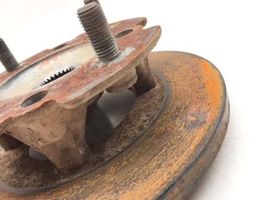 Front Wheel Hub with Rotor A 2014 Honda Pioneer 700 SXS700M2 3148